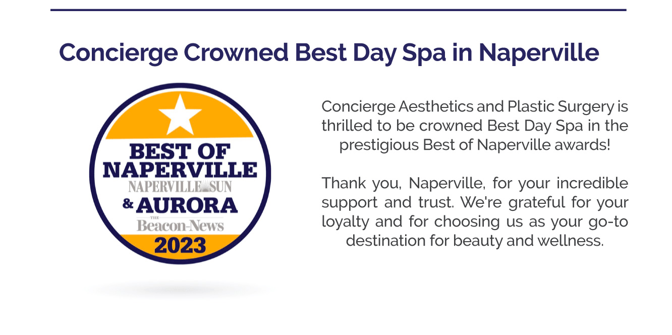 Concierge Crowned Best Day Spa in Naperville