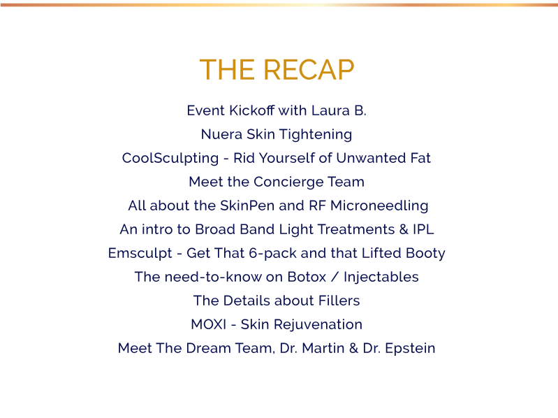 Here's the Recap!